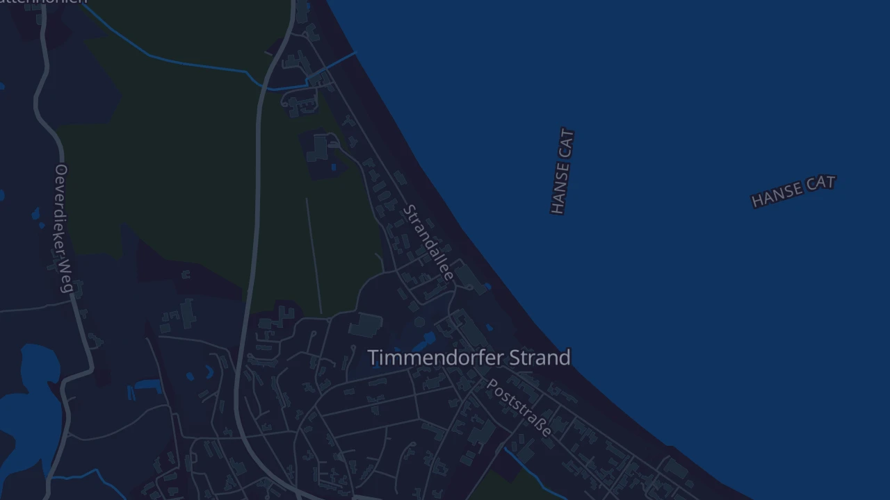 Karte von Timmendorfer Strand