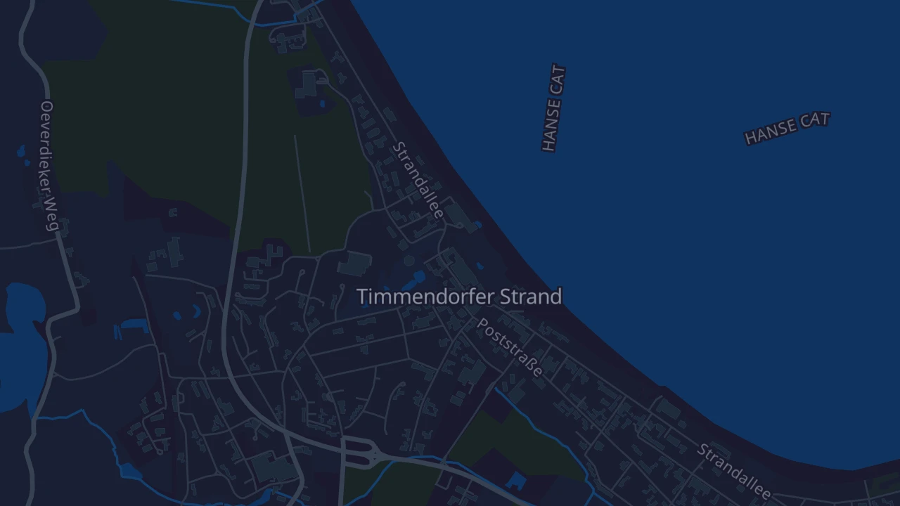 Karte von Timmendorfer Strand
