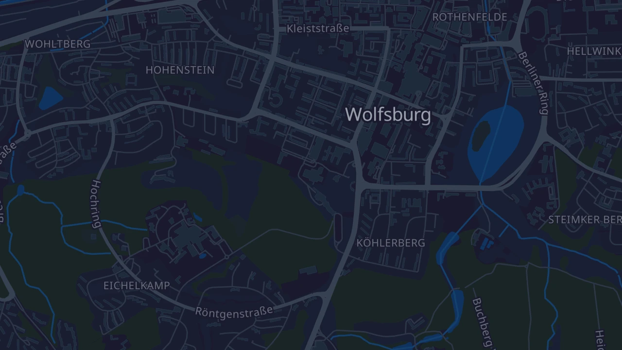 Karte von Wolfsburg