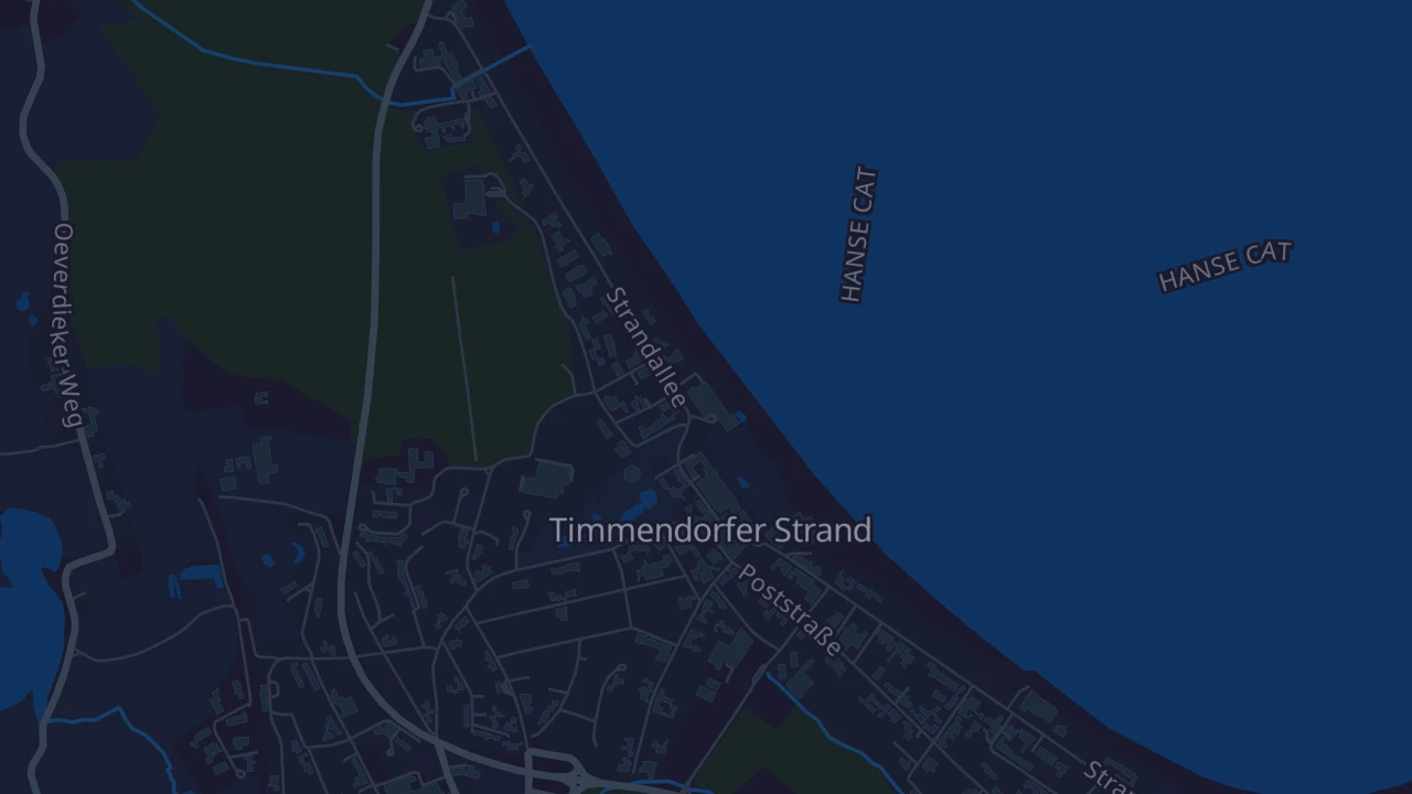 Karte von Timmendorfer Strand