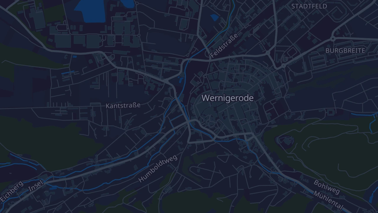 Karte von Wernigerode