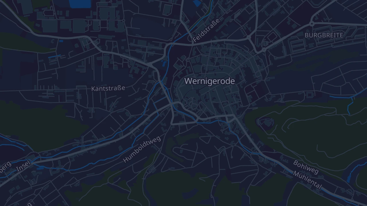 Karte von Wernigerode