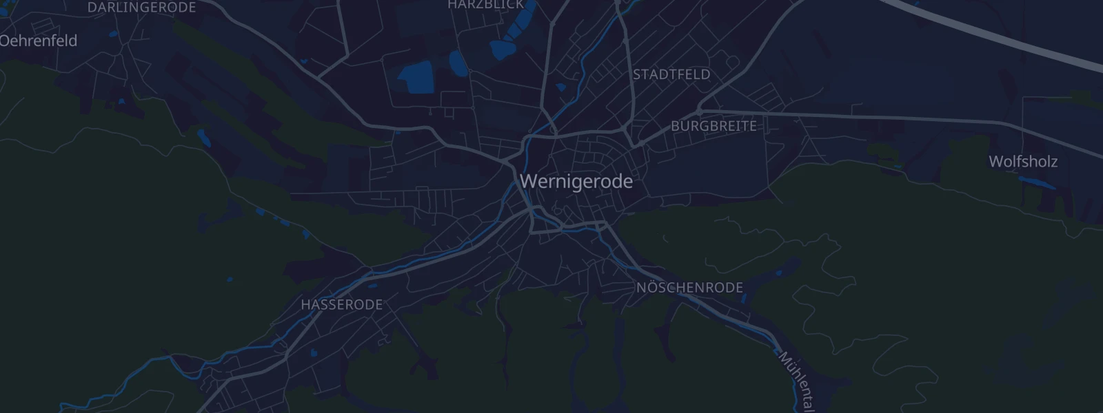 Karte von Wernigerode