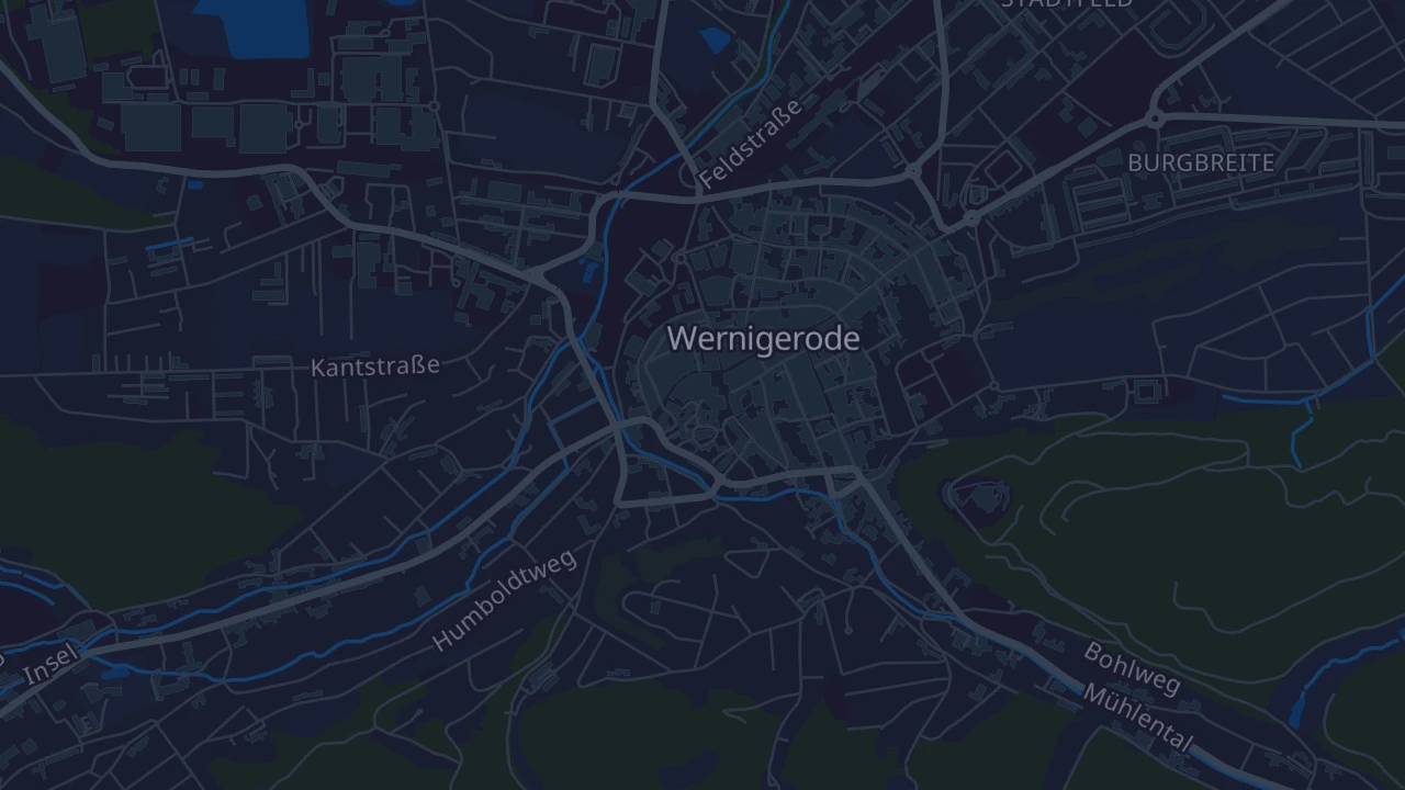 Karte von Wernigerode