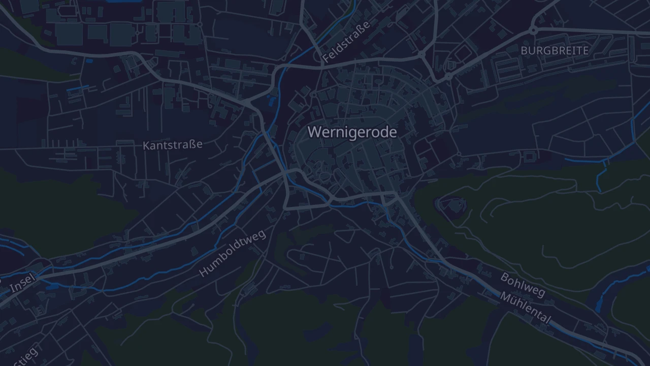 Karte von Wernigerode