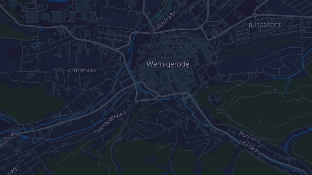 Karte von Wernigerode