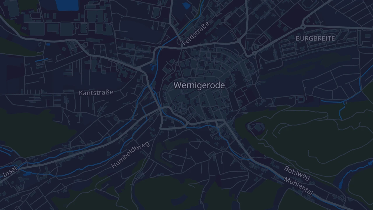 Karte von Wernigerode