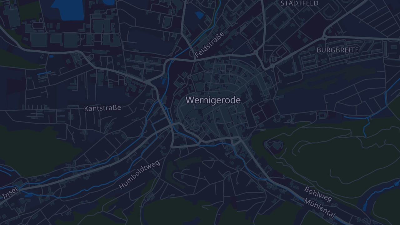 Karte von Wernigerode