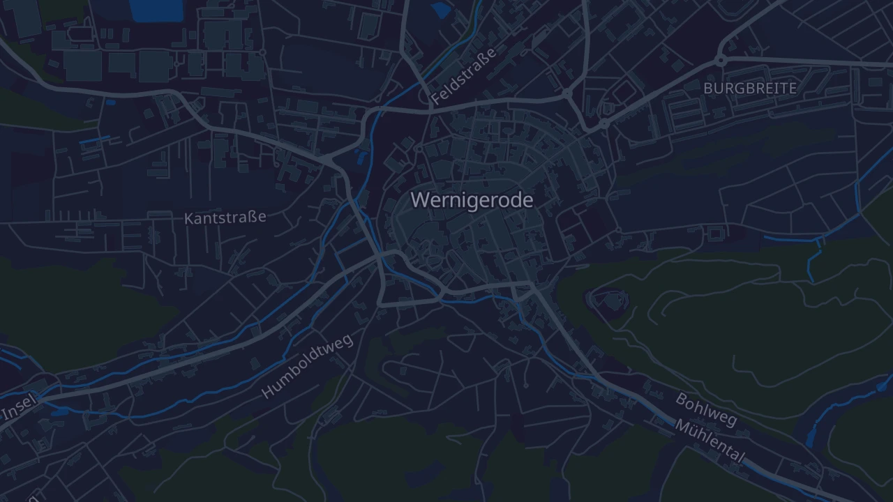 Karte von Wernigerode