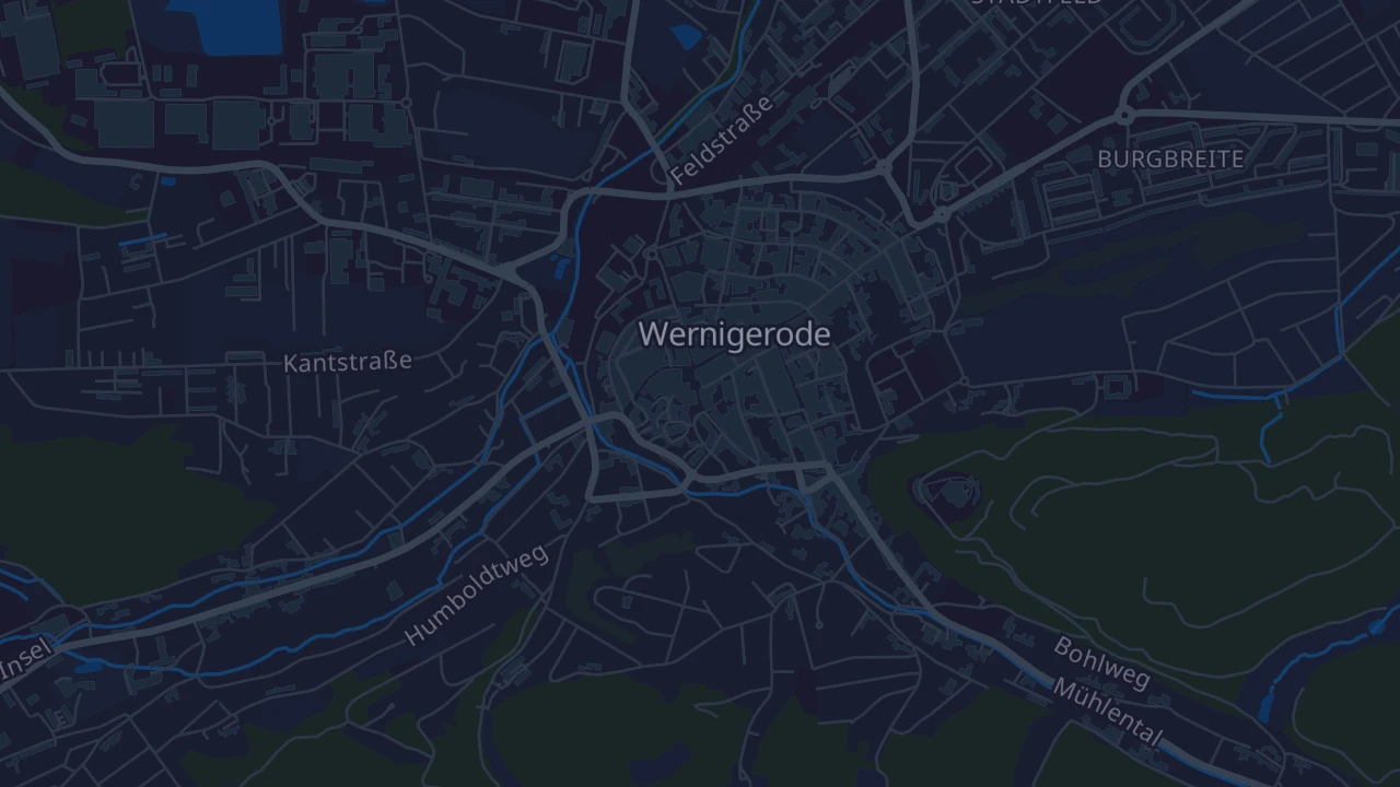 Karte von Wernigerode