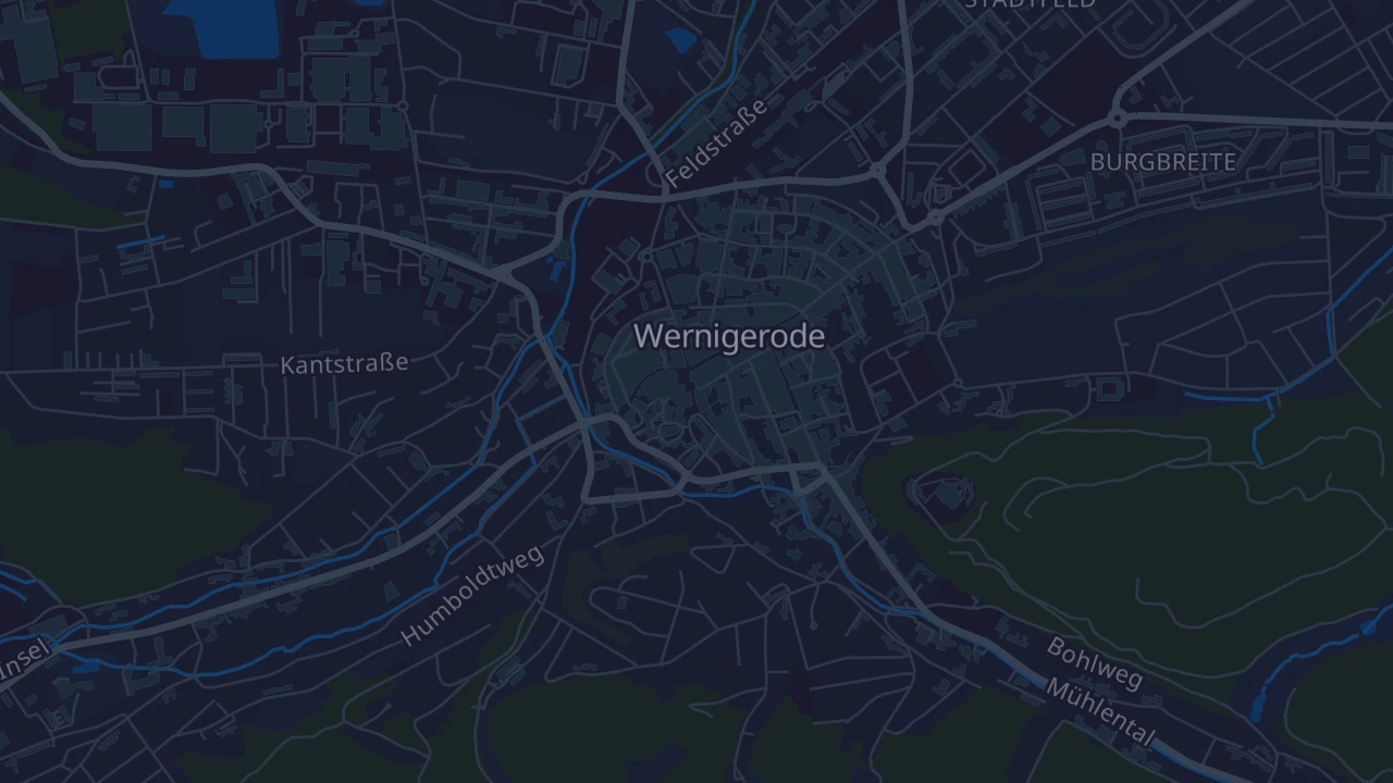Karte von Wernigerode