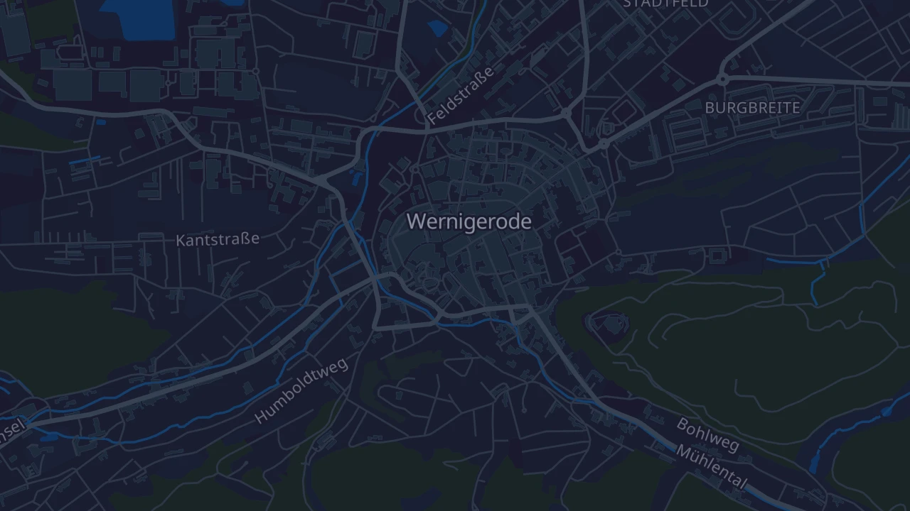 Karte von Wernigerode