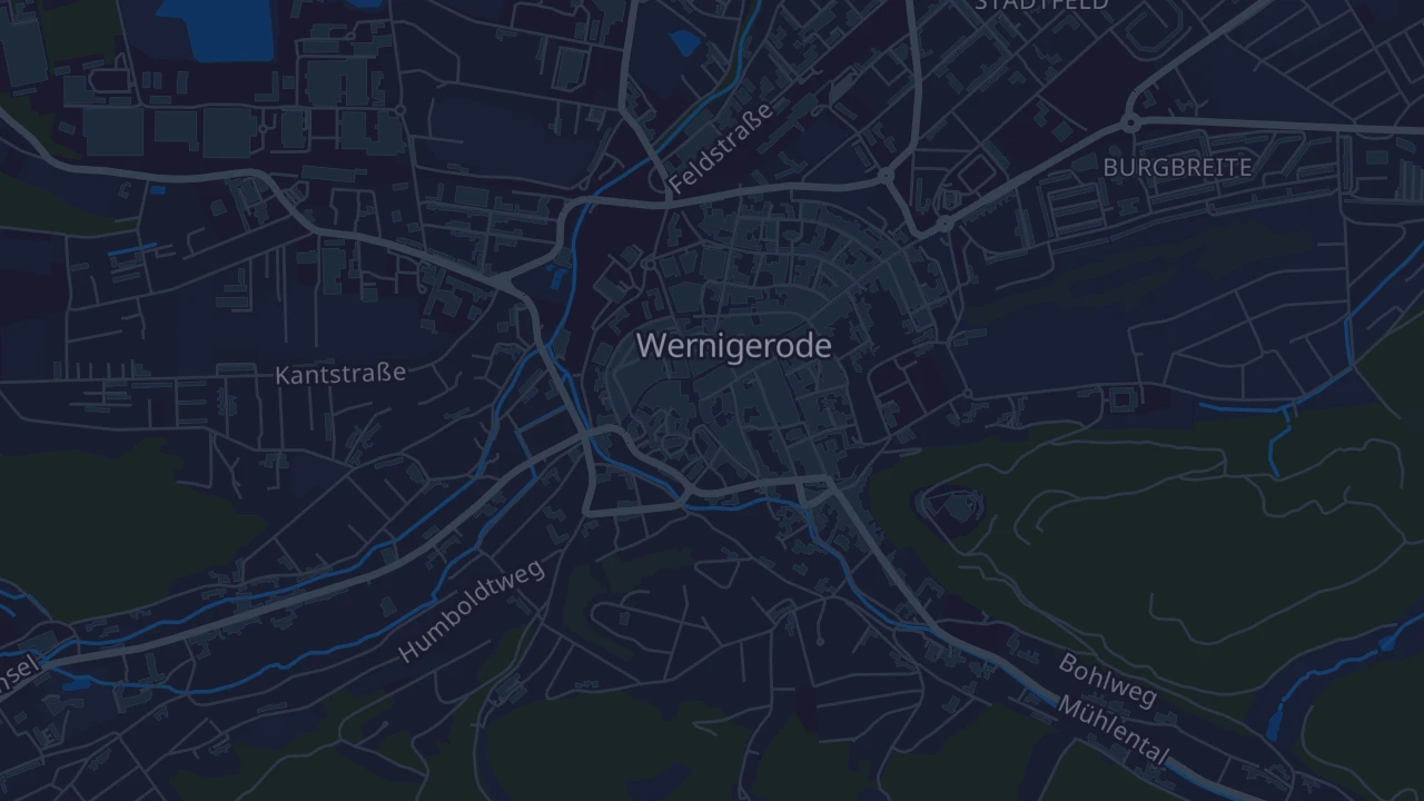 Karte von Wernigerode