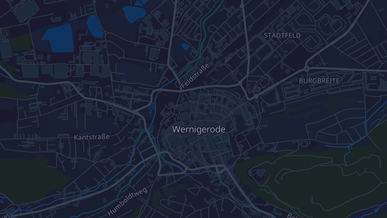 Karte von Wernigerode