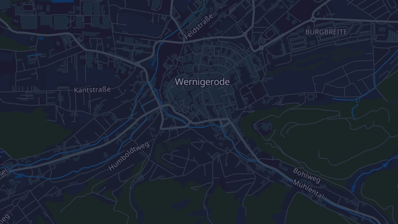 Karte von Wernigerode