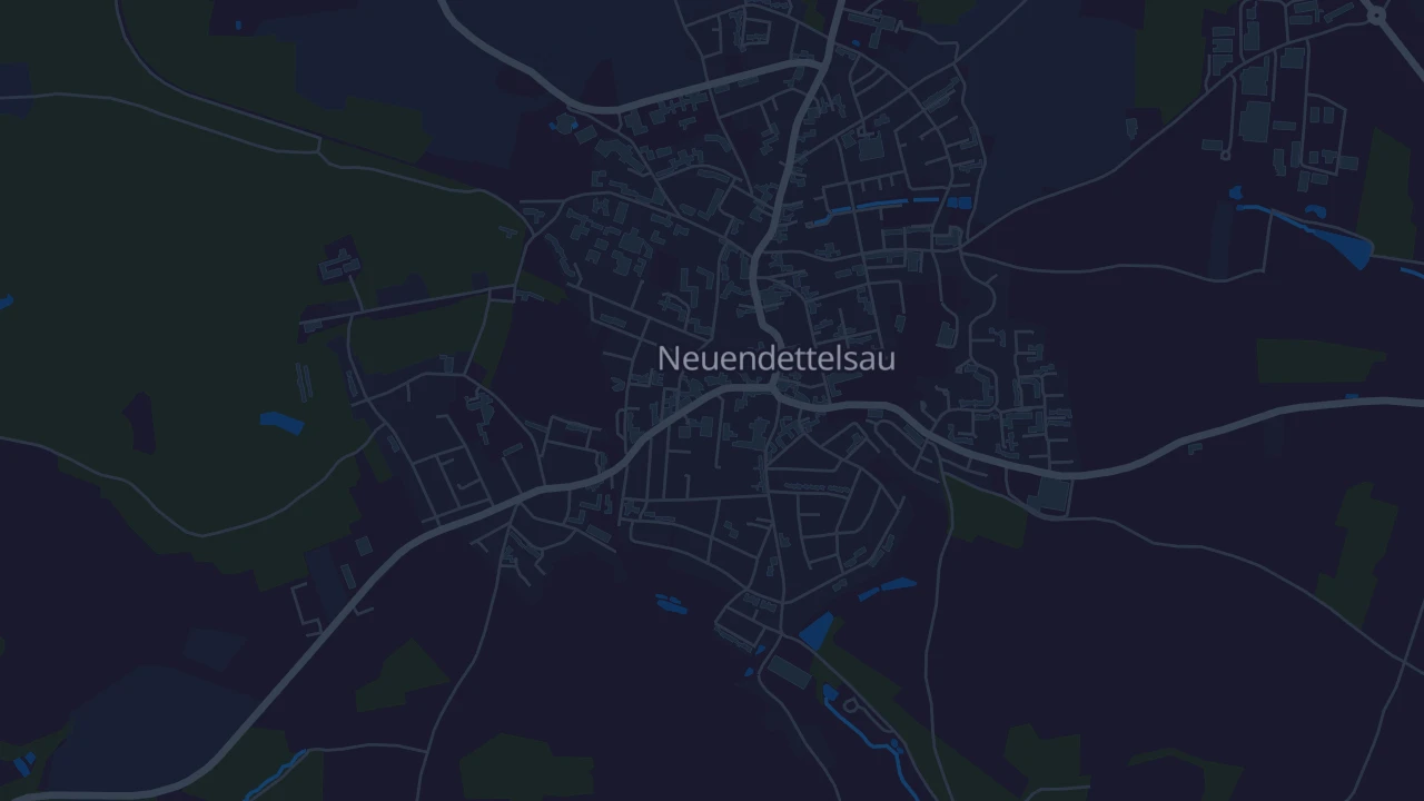 Karte von Neuendettelsau