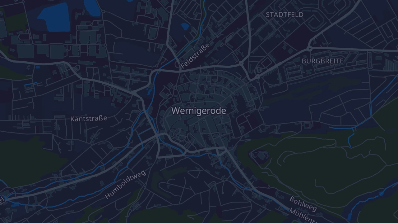 Karte von Wernigerode