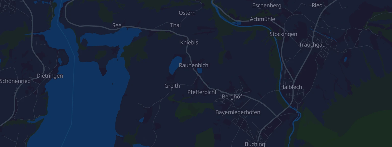 Karte von Halblech