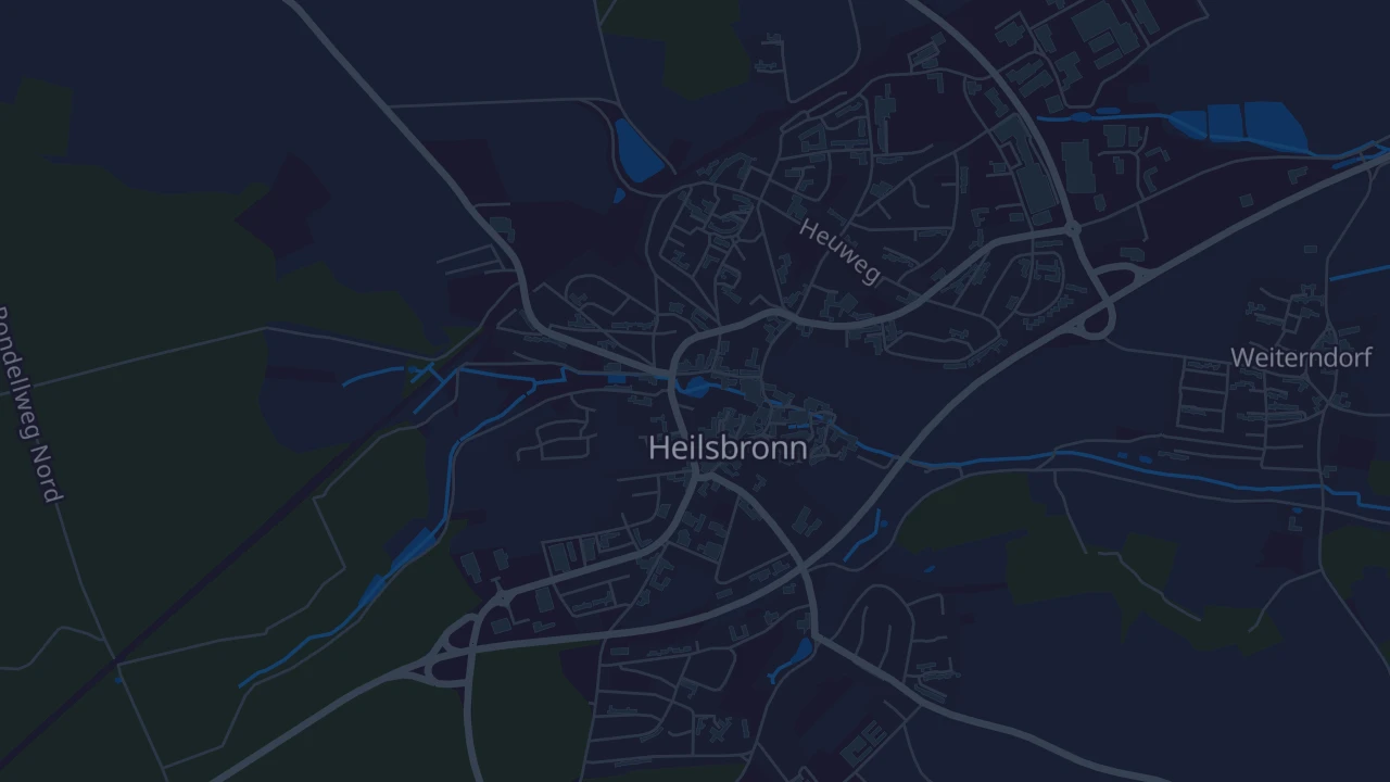 Karte von Heilsbronn