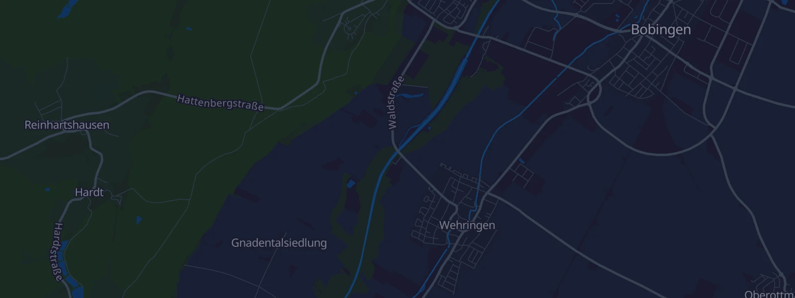 Karte von Wehringen