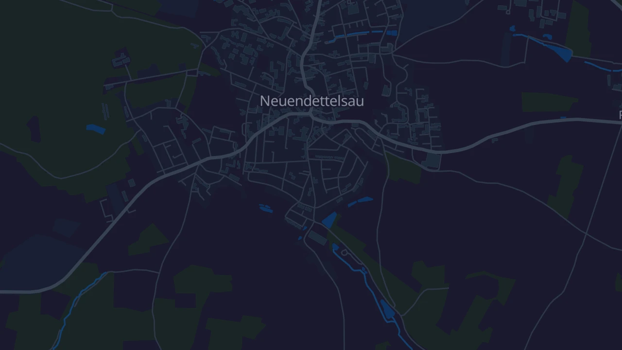 Karte von Neuendettelsau