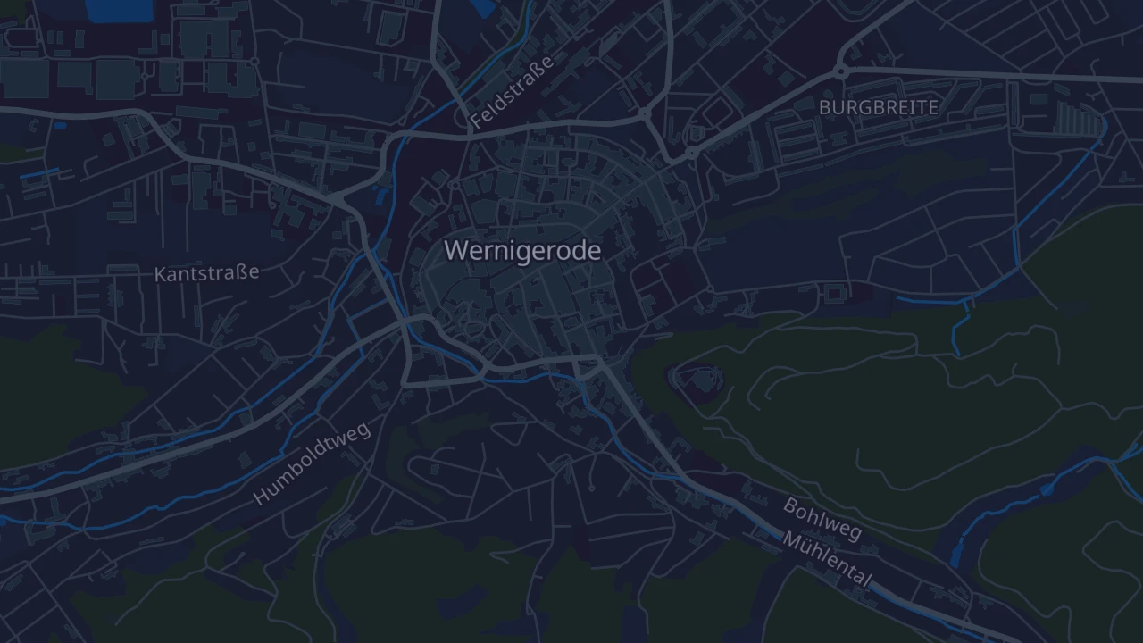 Karte von Wernigerode