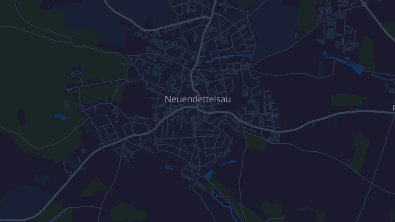 Karte von Neuendettelsau