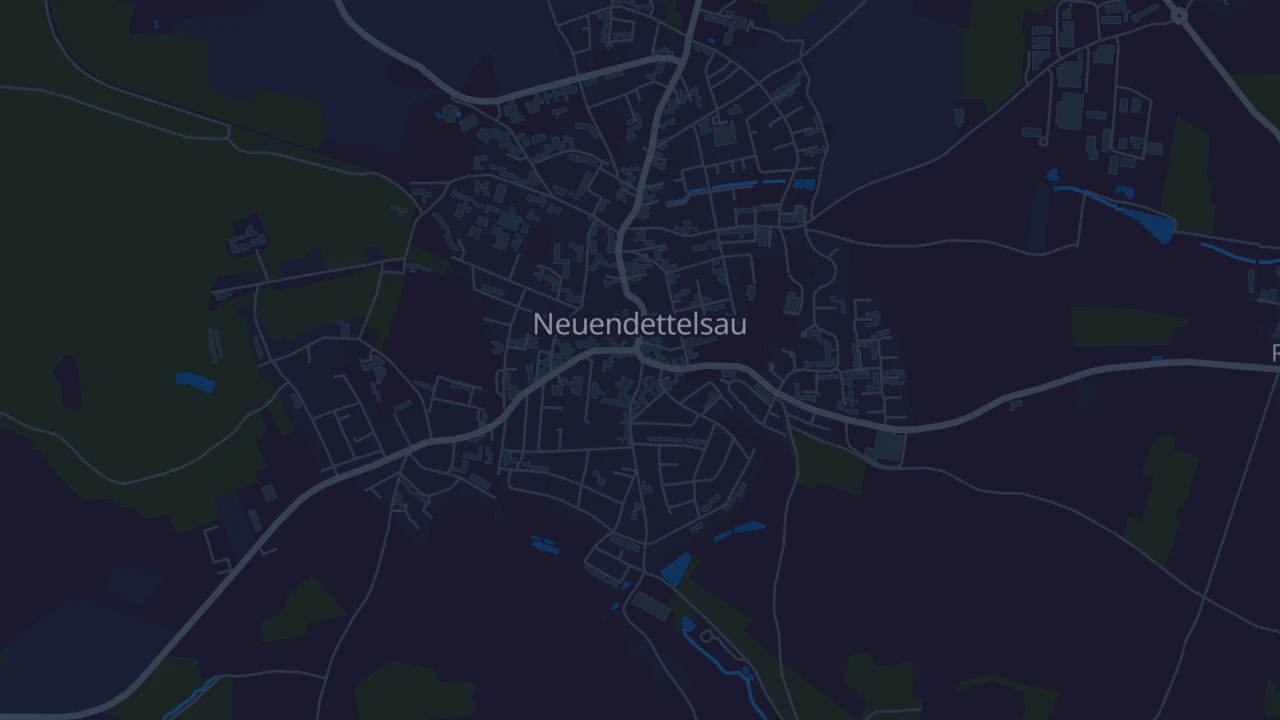 Karte von Neuendettelsau