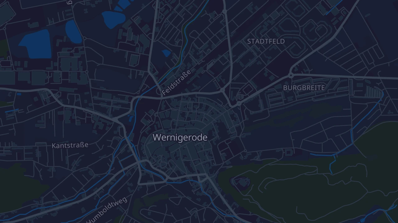 Karte von Wernigerode