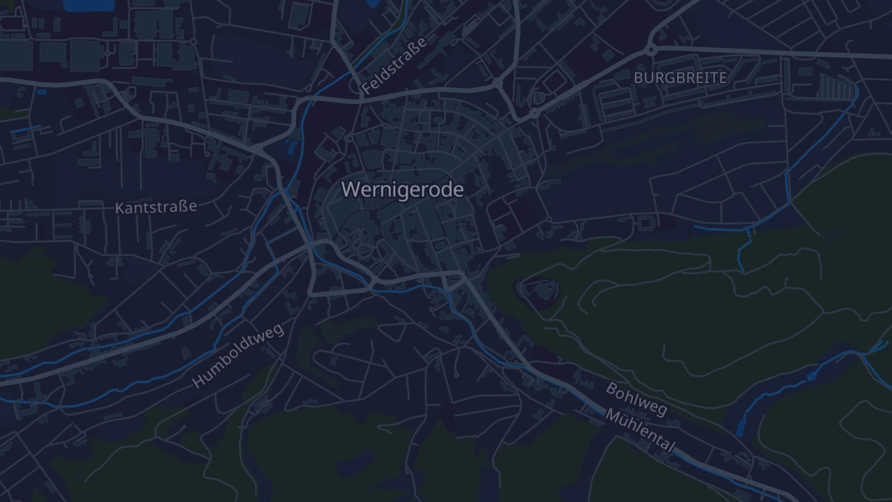 Karte von Wernigerode