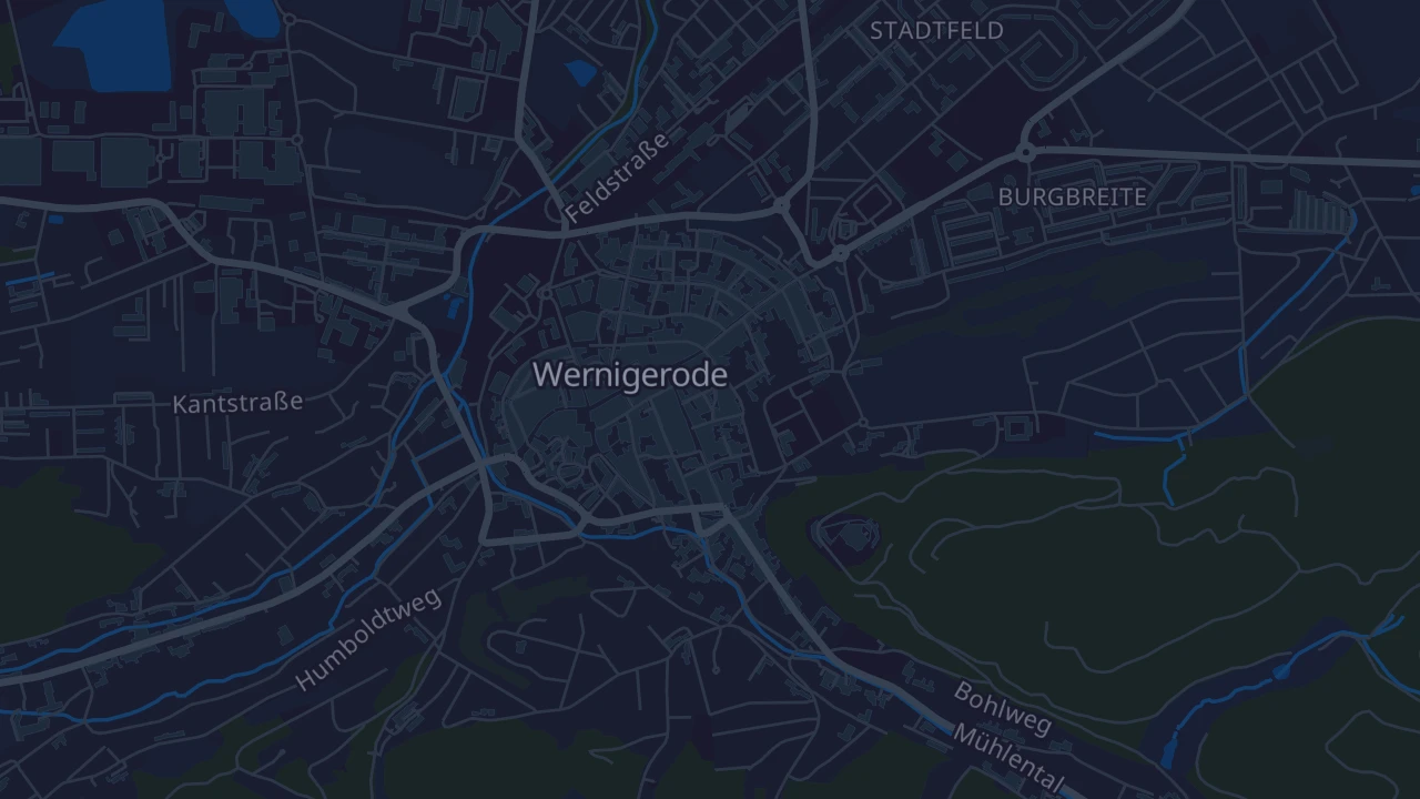 Karte von Wernigerode
