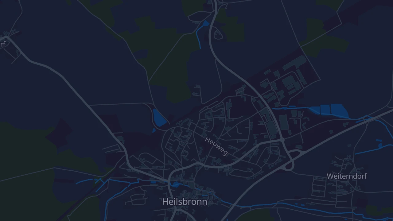 Karte von Heilsbronn