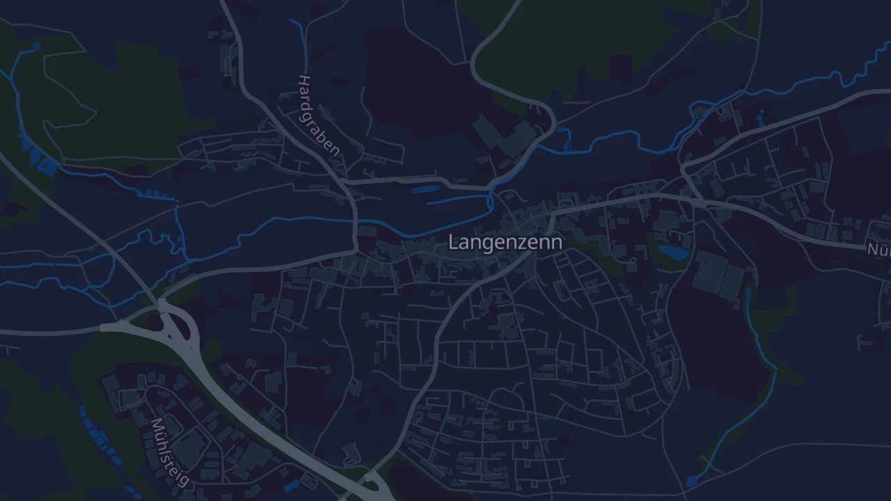 Karte von Langenzenn