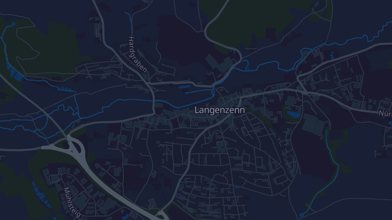 Karte von Langenzenn