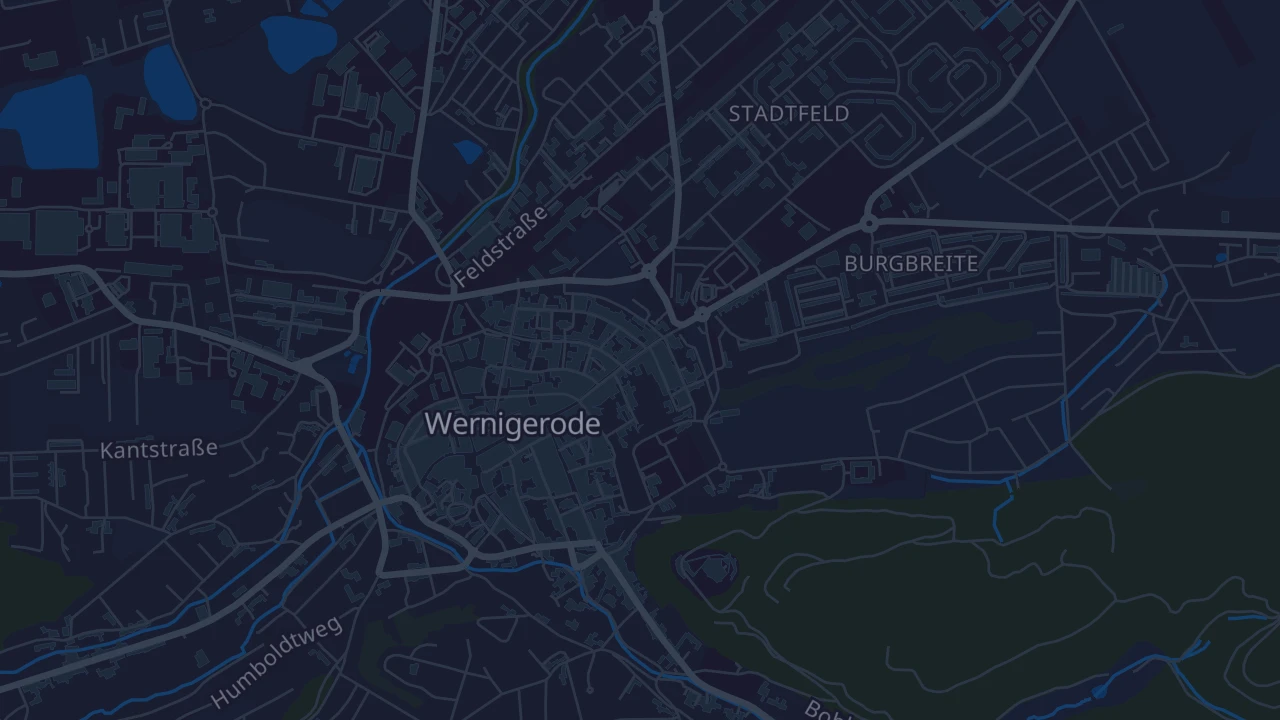 Karte von Wernigerode