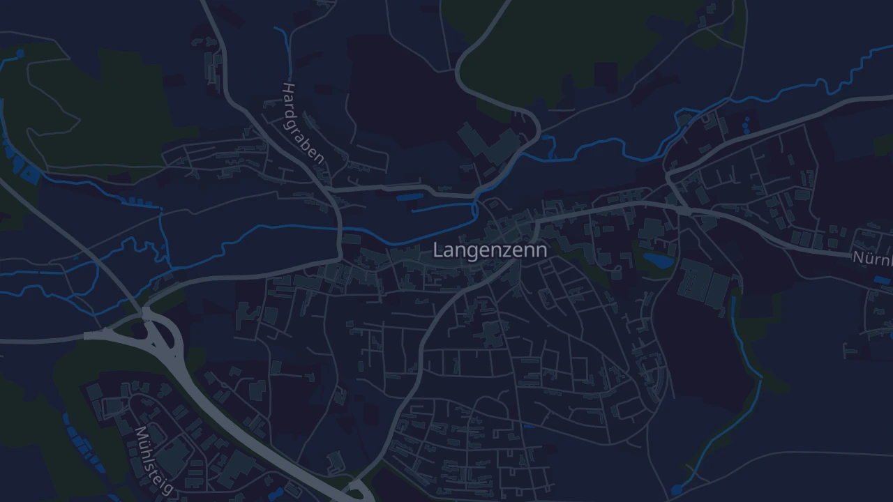 Karte von Langenzenn