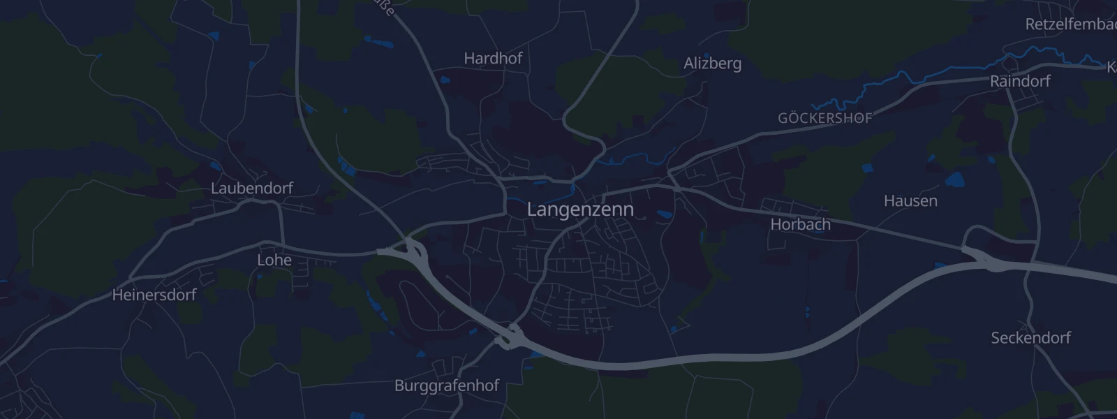 Karte von Langenzenn