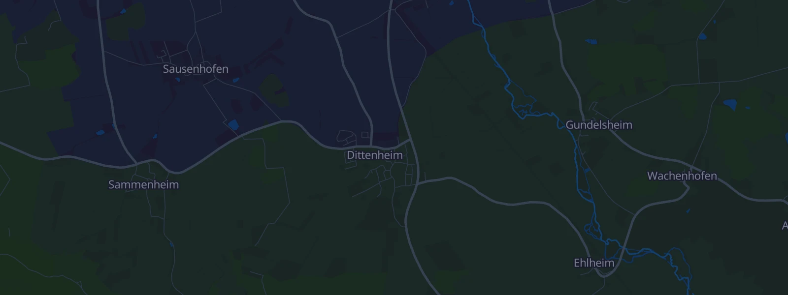 Karte von Dittenheim