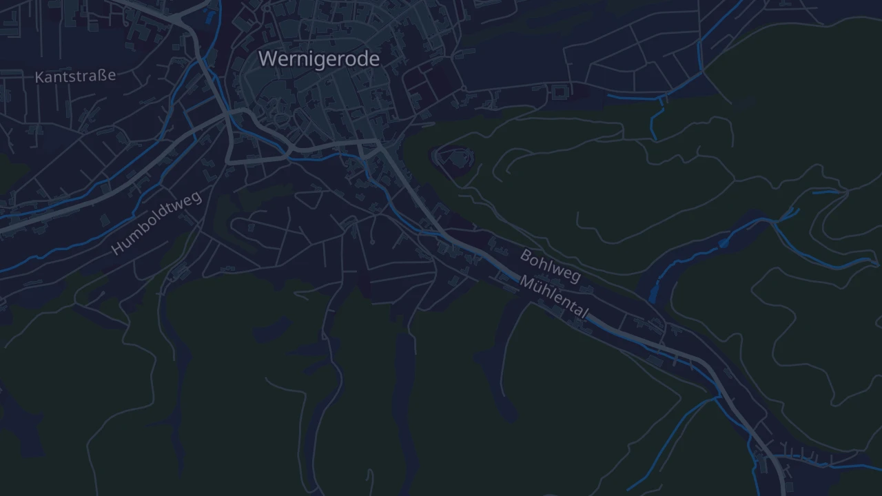Karte von Wernigerode