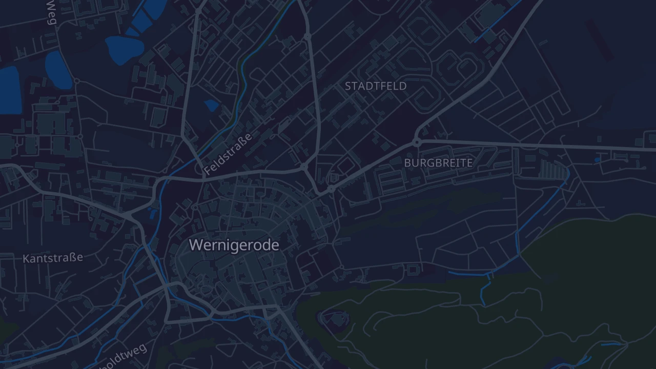 Karte von Wernigerode
