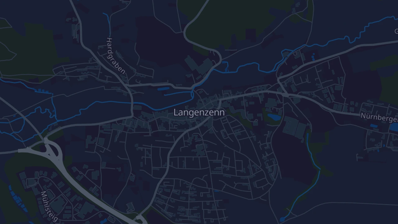 Karte von Langenzenn
