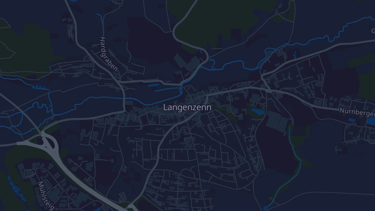 Karte von Langenzenn