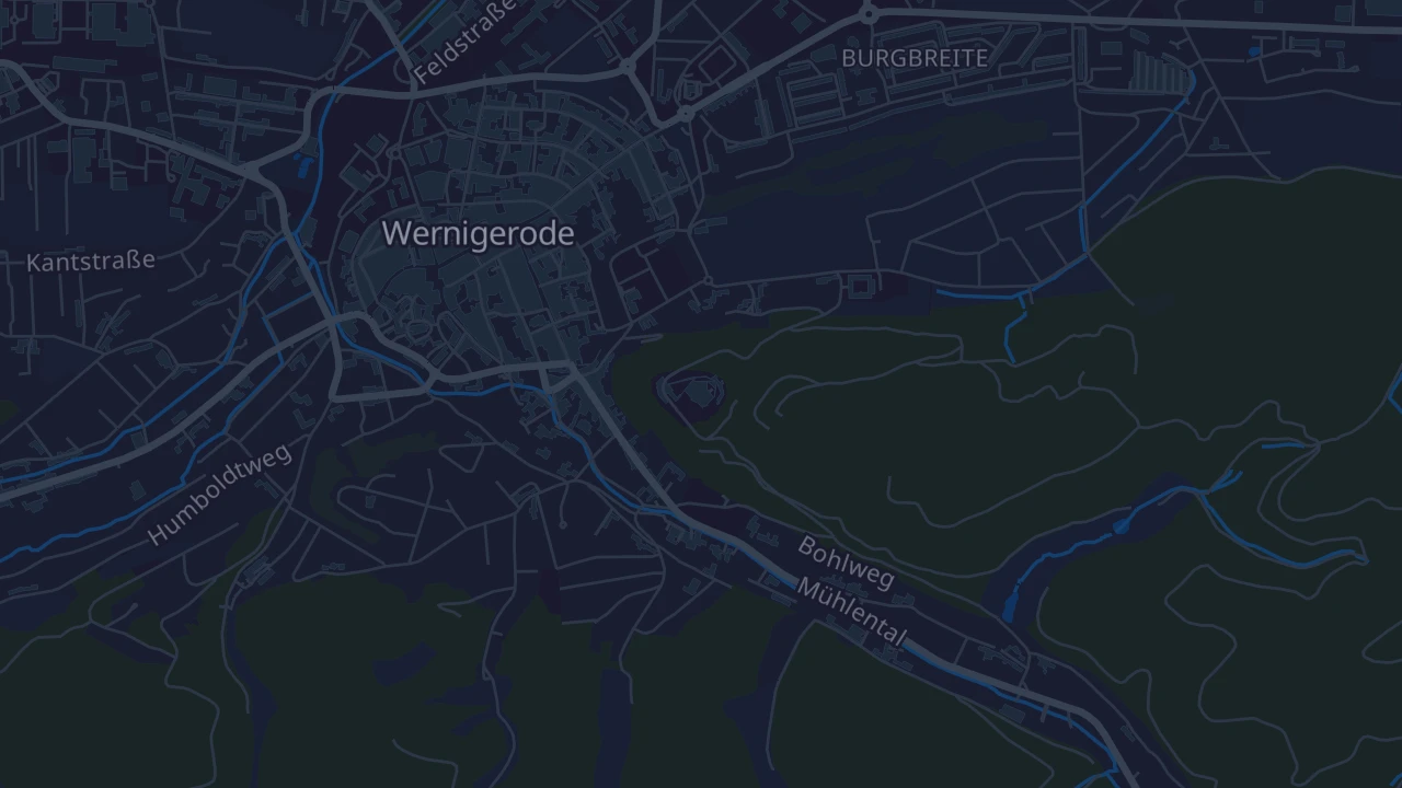 Karte von Wernigerode