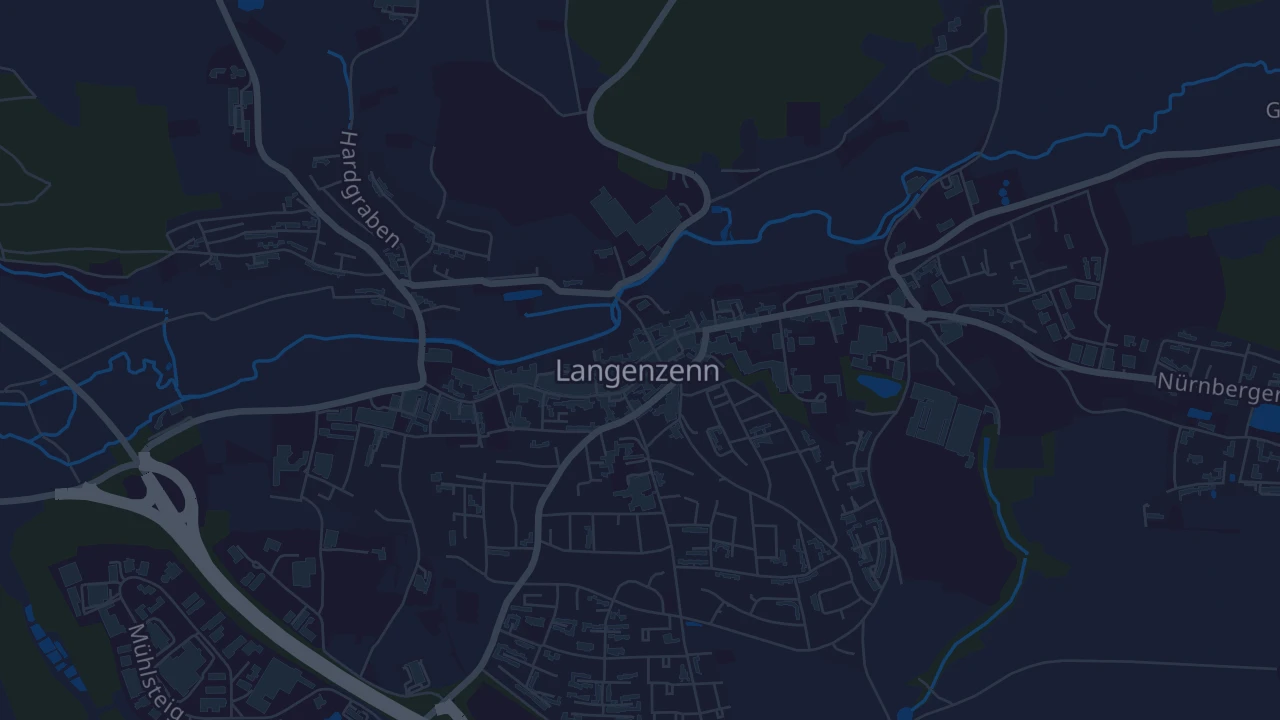 Karte von Langenzenn