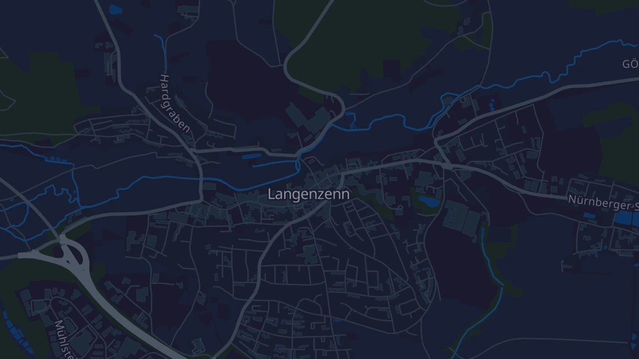 Karte von Langenzenn