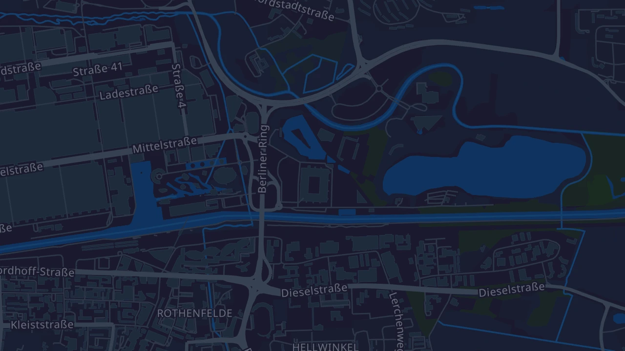 Karte von Wolfsburg