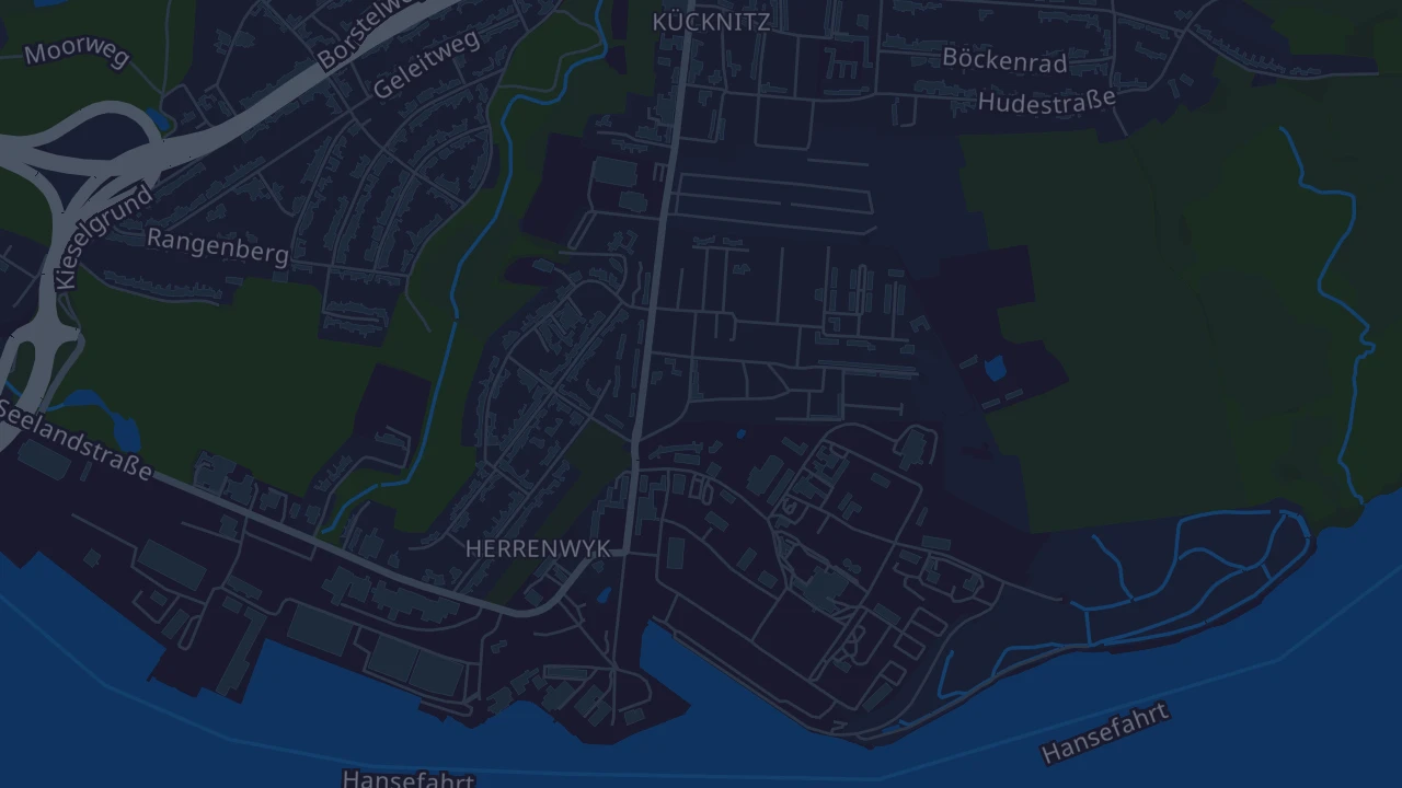 Karte von Lübeck