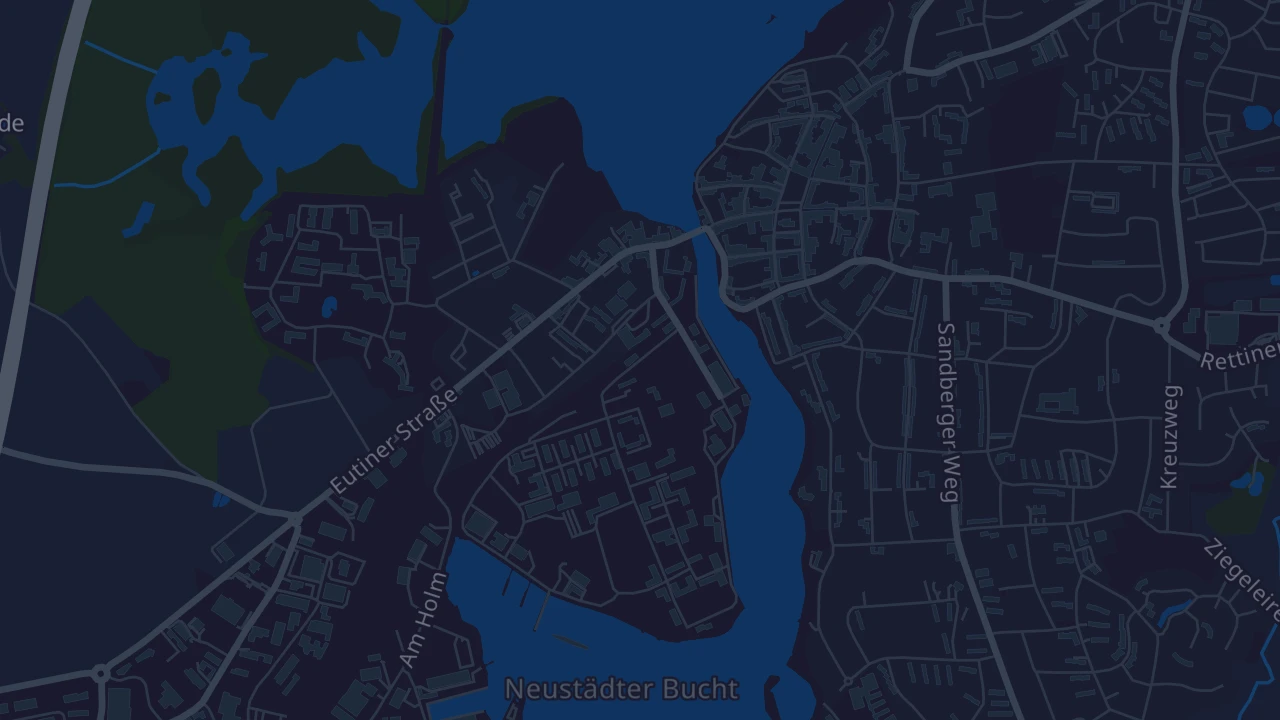 Karte von Neustadt in Holstein