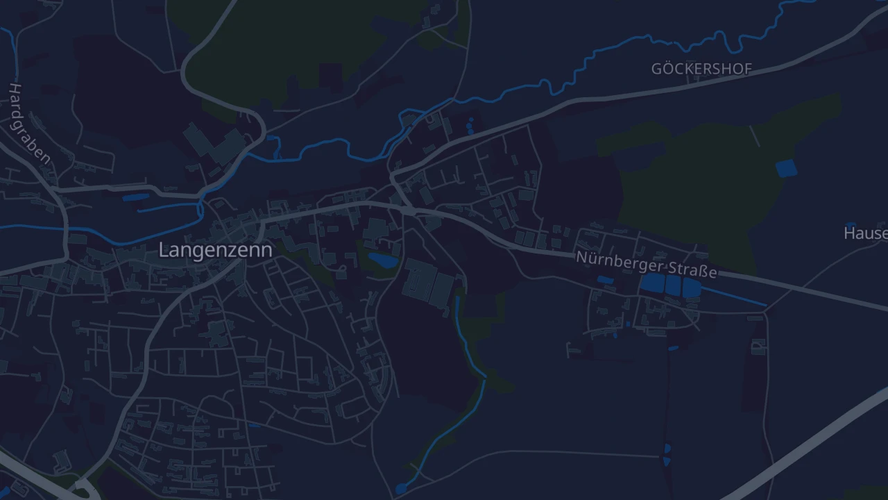 Karte von Langenzenn