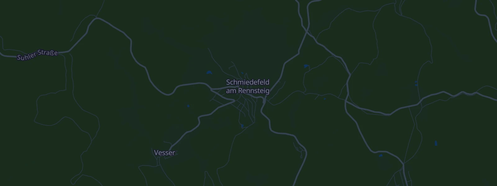 Karte von Suhl OT Schmiedefeld